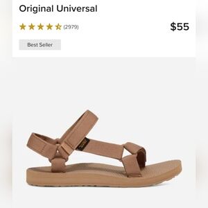 Women's Teva Original Universal Sandal in Sand Dune